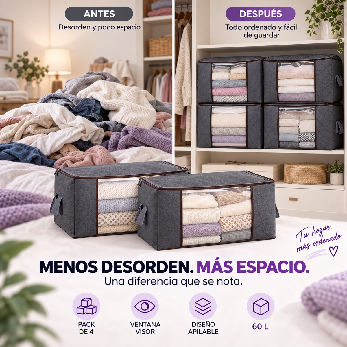 Aurora SpaceBox - Recupera espacio en casa